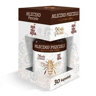 Miody Polskie Lyophilized bee milk, 30 capsules