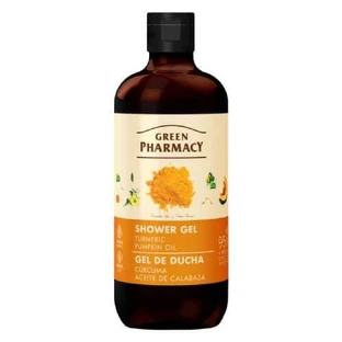 GREEN PHARMACY Turmeric and Pumpkin Oil Shower Gel, 500ml