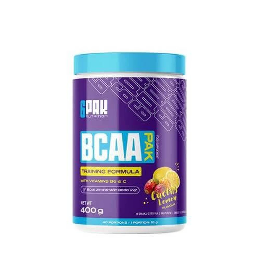 6Pak Nutrition BCAA Pak lemon-cactus flavor, 400 g