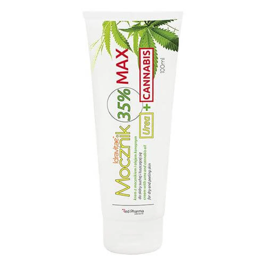 Red Pharma Idravitae Urea 35% Max Crème met urea en hennepolie, 100 ml