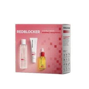REDBLOCKER Set Concentrado Reparador, 30ml + Crema de Noche, 50ml + Loción Micelar, 200ml