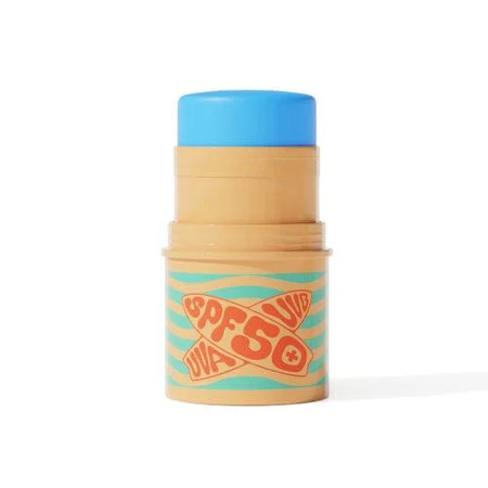 Bell Surf Stick Colorful sunscreen stick SPF 50+ blue, 6.8g