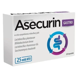 Asecurin Gastro, 20 capsules