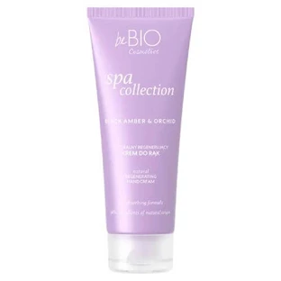 Be Bio Ewa Chodakowska Colección SPA Crema de manos regeneradora natural Ámbar negro & Orquídea, 50 ml