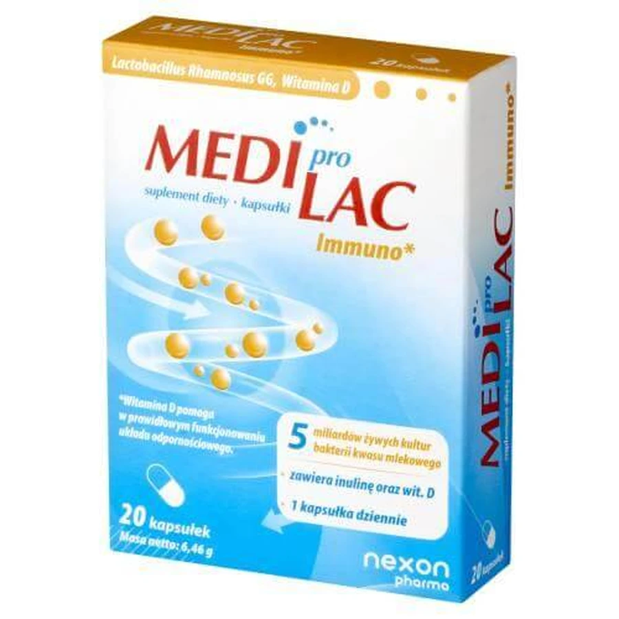 Mediprolac Immuno, 20 cápsulas