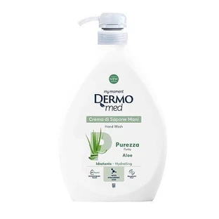 DERMOMED Flüssigseife mit Pumpe Aloe Vera, 1 l