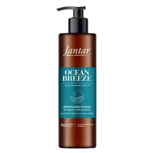 FARMONA JANTAR Ocean Breeze verkwikkende douche- en badolie met amber essence en mineralen, 400 ml