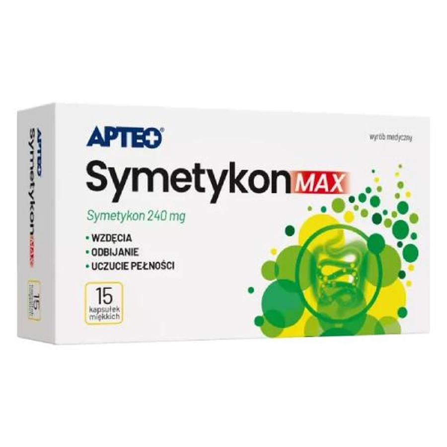 APTEO Symetykon Max 240 mg, 15 capsules