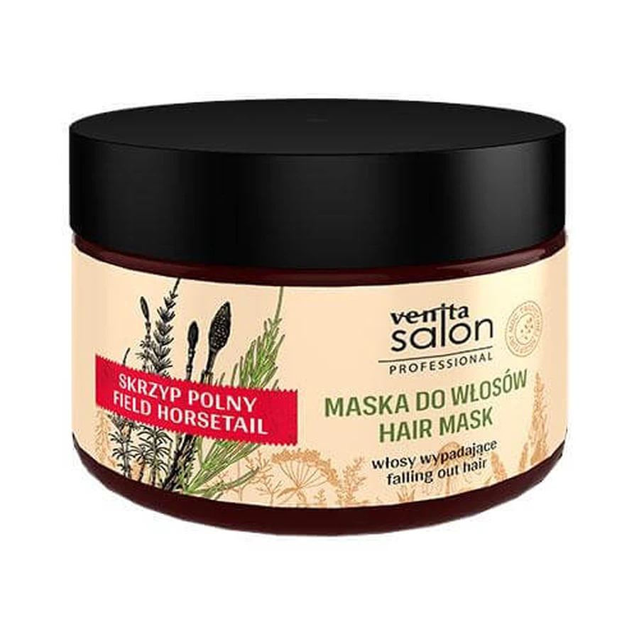 Mascarilla anticaída Venita Salon con extracto de cola de caballo, 500 ml
