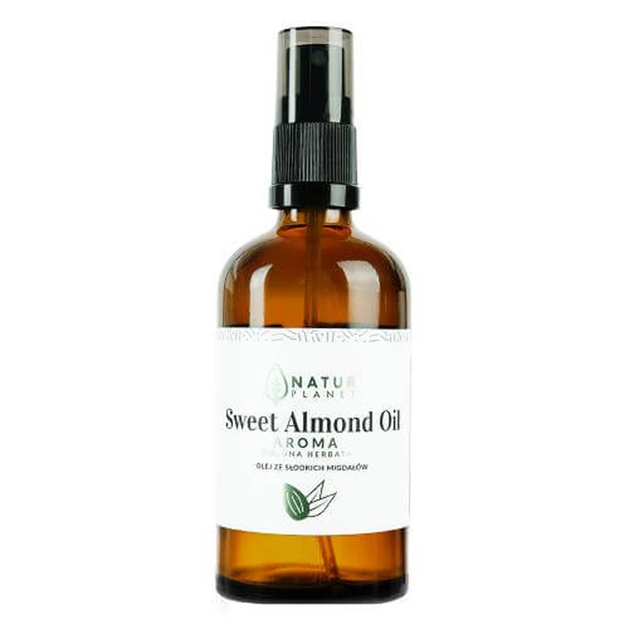 NATUR PLANET Aroma sweet almond oil - green tea, 100ml