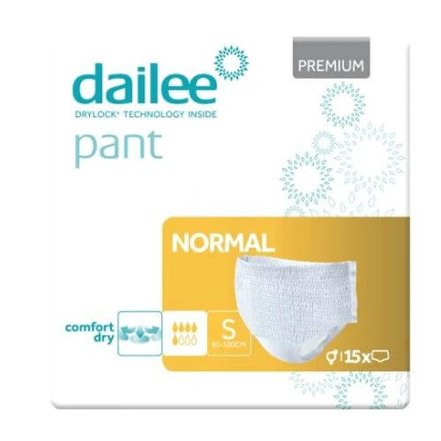 DAILEE Pant Premium Normal S absorbent panties, 15pcs