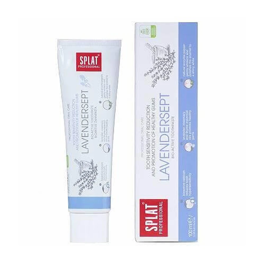 Splat Professional Lavendersept Paste for sensitive teeth and gums with lavender, 100 ml.