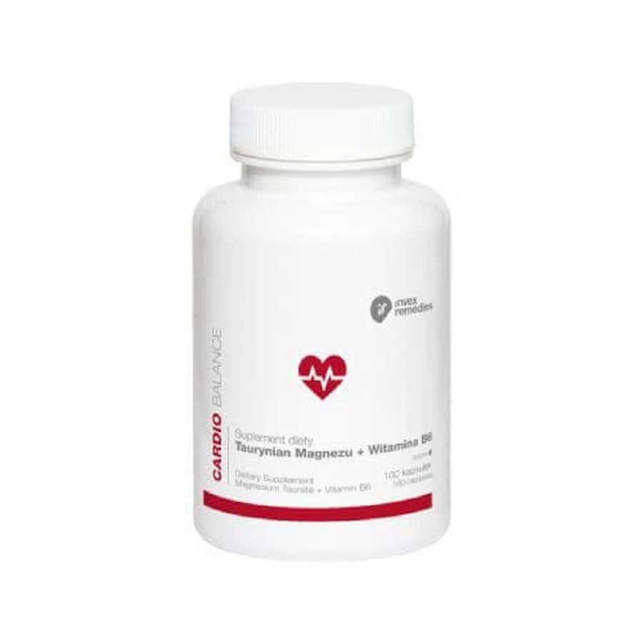 INVEX REMEDIES Magnesium Taurat + Vitamin B6, 100 Kapseln