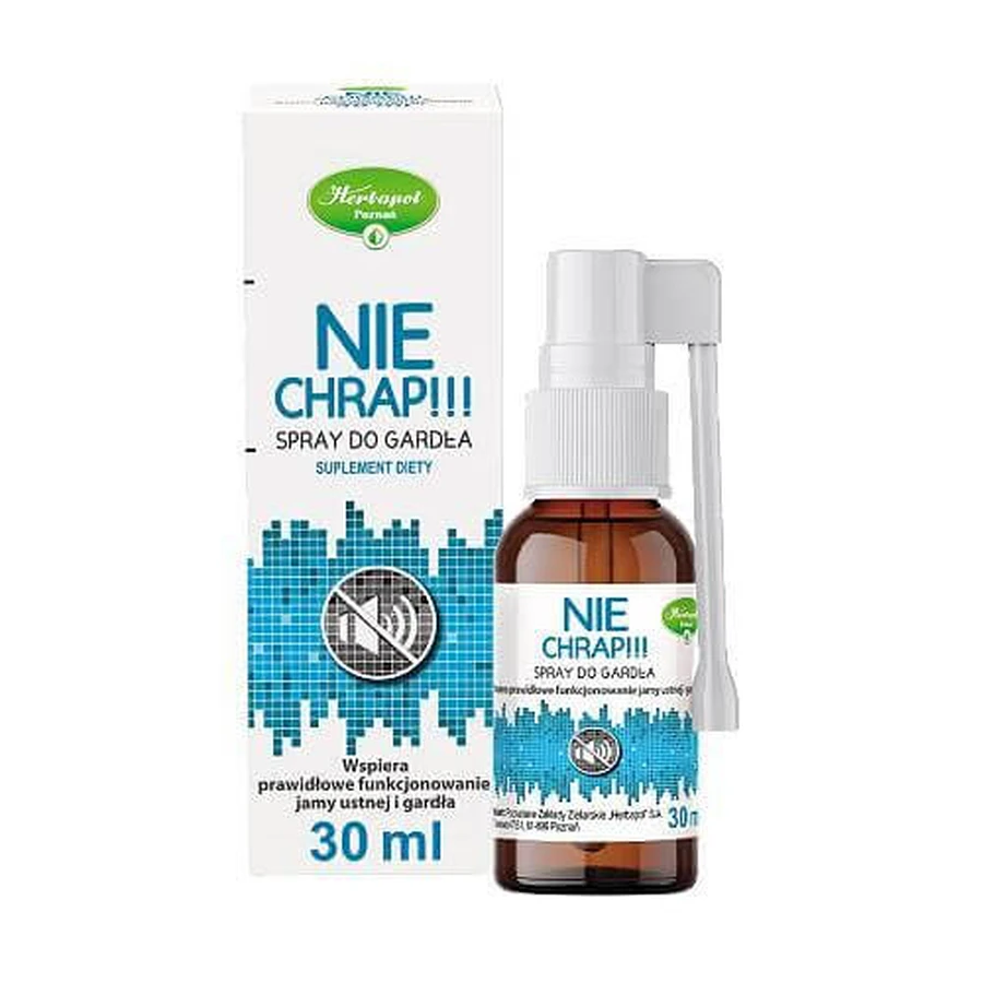 Herbapol Nie Chrap Spray für die Kehle, 30 ml