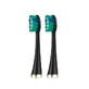 SEYSSO Oro Negro Blanqueamiento Puntas de repuesto para el cepillo de dientes sónico, 2pcs