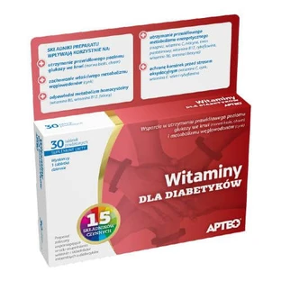 Vitaminas para diabéticos, 30 comprimidos p.o.l.