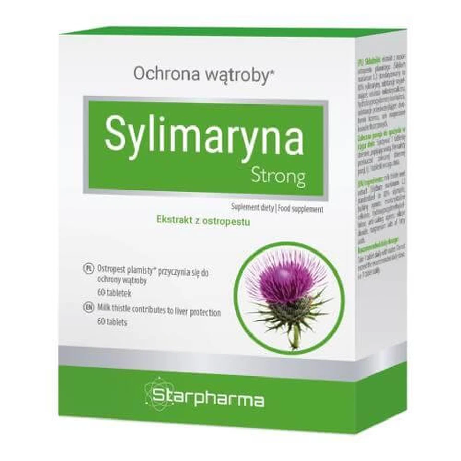 STARPHARMA Sylymarin Strong, 60tabl.