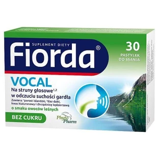 Fiorda Vocal Waldfruchtgeschmack, 30 Lutschtabletten