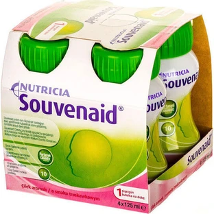 Nutricia Souvenaid Geheugen Supplement 4 x 31ml Aardbei