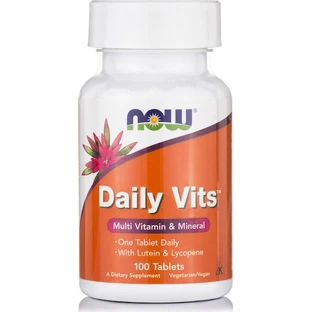 Now Foods Daily Vits Energy Multivitamin 100 Comprimés