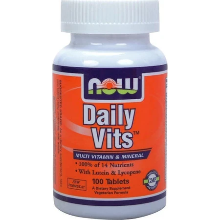 Now Foods Daily Vits Energy Multivitamin 100 Comprimés