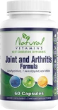 Natural Vitamins Joint Arthritis Pain Formula Joint &amp; Bone Health Supplement 60 caps