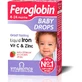 Vitabiotics Feroglobin Baby Drops Flüssiges Eisen Vit C und Zink 4-24 Monate Erdbeere