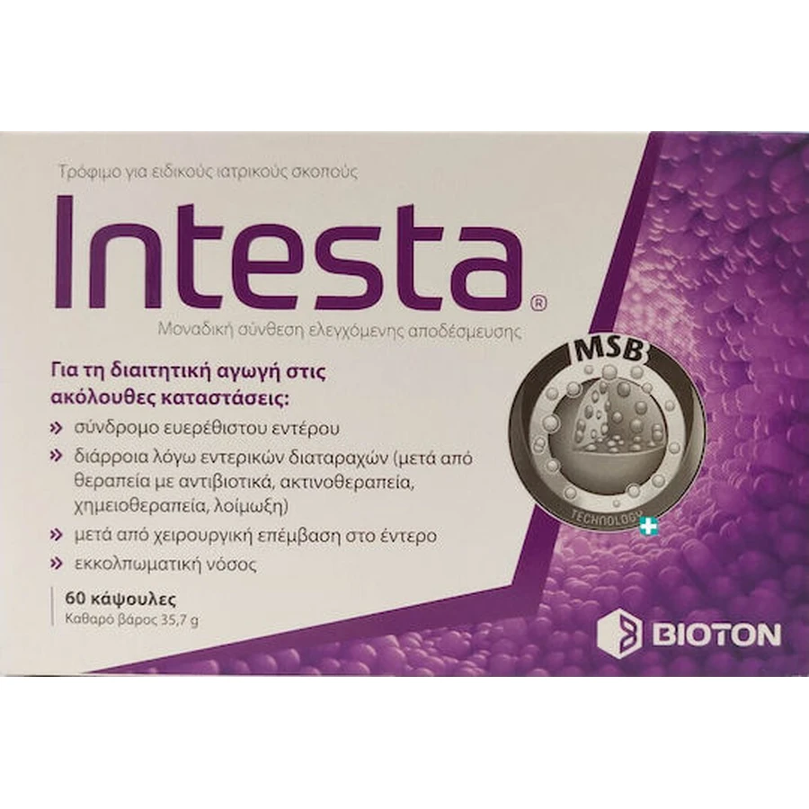 Bioton Intesta Complemento Alimenticio Especial 60 cáps.
