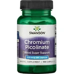 Swanson Chrom Picolinat 200mg 100 Kapseln