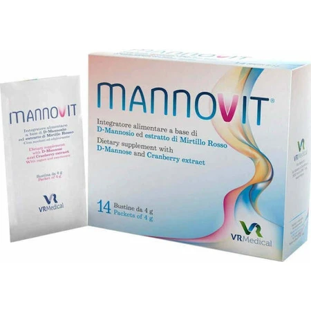 VR Medical MannoVit MannoVit Spezial-Nahrungsergänzungsmittel 14 Beutel