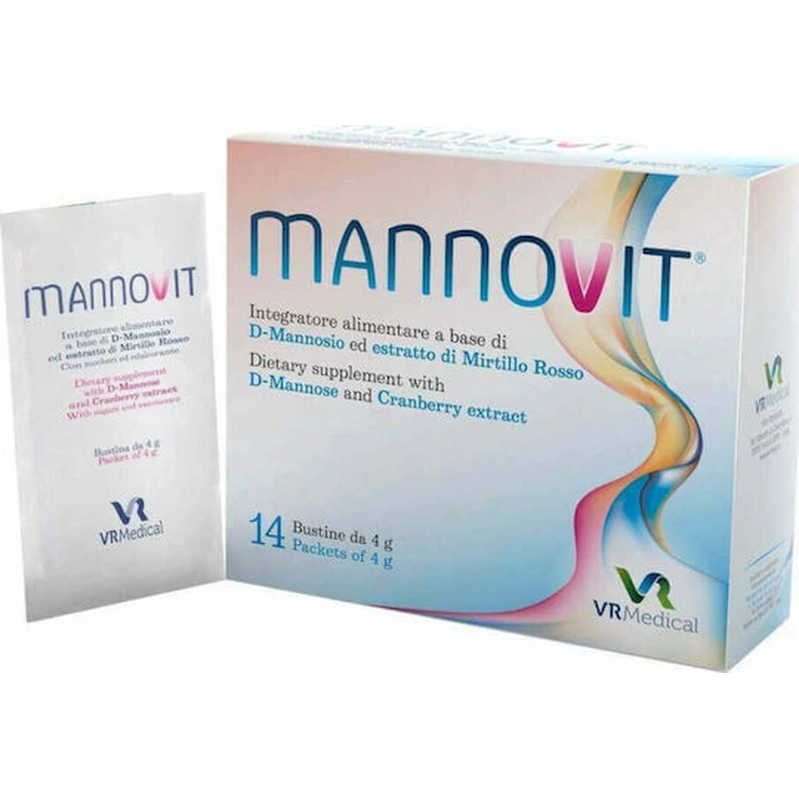 VR Medical MannoVit MannoVit Spezial-Nahrungsergänzungsmittel 14 Beutel