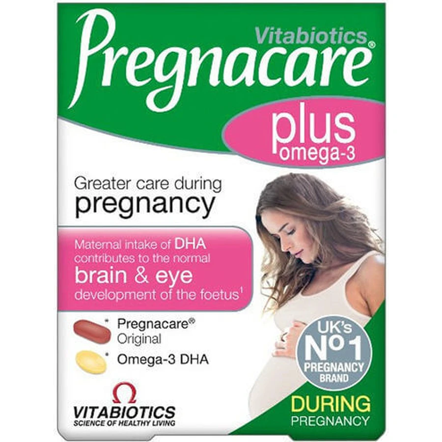 Vitabiotics Pregnacare Plus Pregnancy Supplement 28 tabs 28 caps