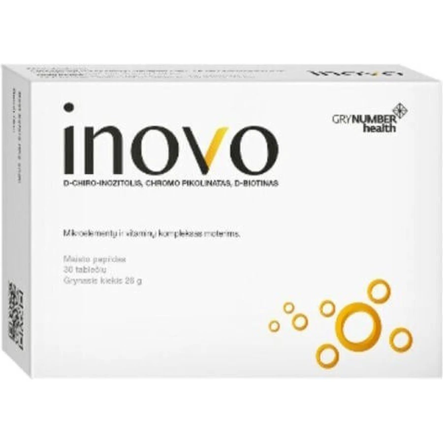 Grynumber Health Inovo Spezial Nahrungsergänzungsmittel 30 Tabs