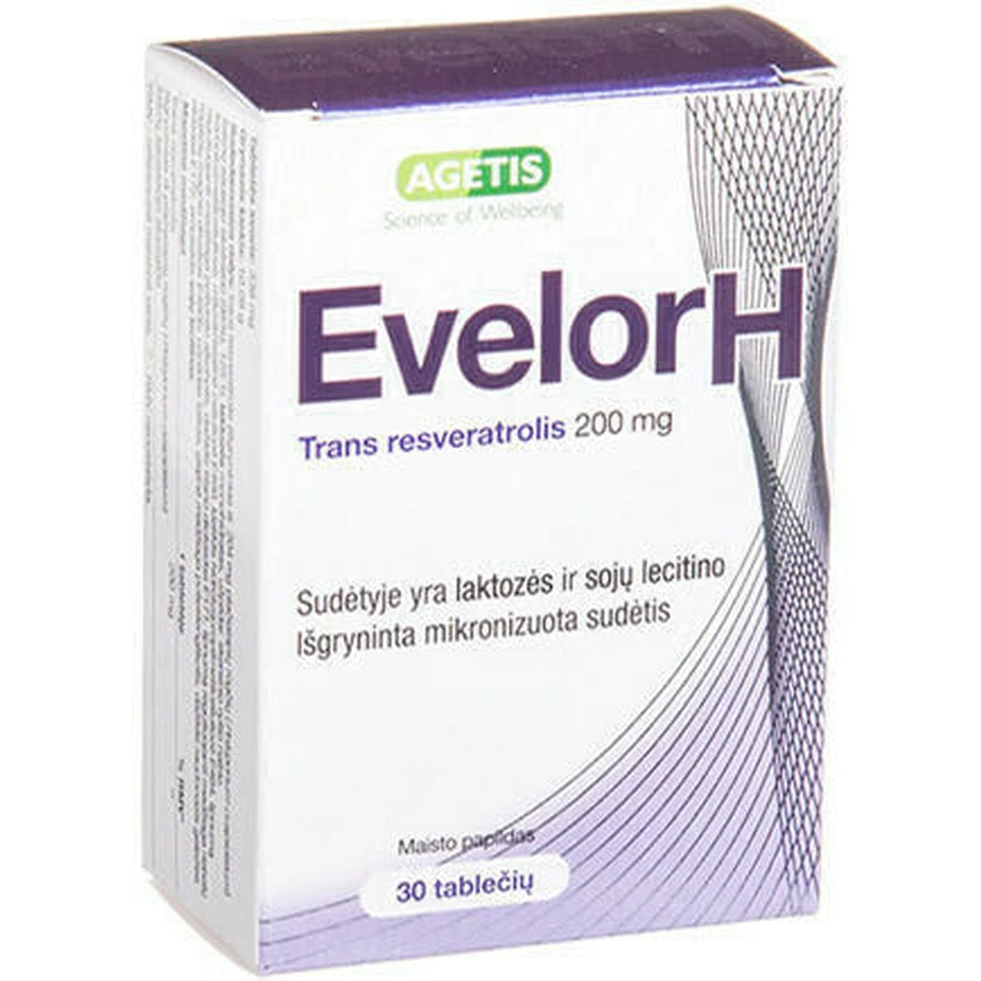 Agetis Evelor H 200mg Food Supplement Special 30 tabs