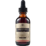Solgar Liquid B12 with B-Complex Vitamin for Nervous System Health 2000mcg 59ml