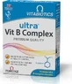 Vitabiotics Ultra Vit B Complex Vitamin for Energy, Immune &amp; Nervous System Strengthening 60 Tablets