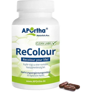 Aportha ReColour avec MELATINE® 650mg Complément Alimentaire Spécial 60 gélules