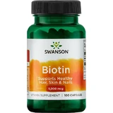 Swanson Biotin Vitamin for Hair, Skin & Nails 5000mcg 100 caps