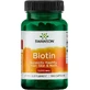 Swanson Biotina Vitamina para Cabello, Piel y Uñas 5000mcg 100 cáps.