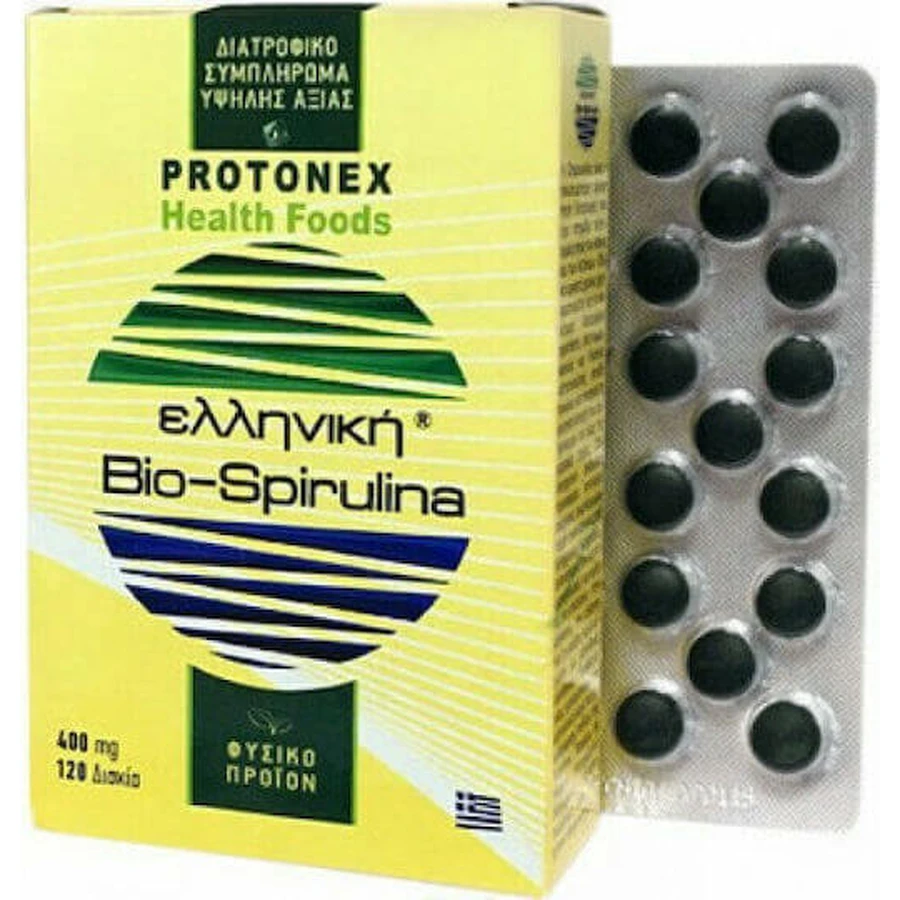Protonex Hellenic Bio-spirulina 120 dossiers
