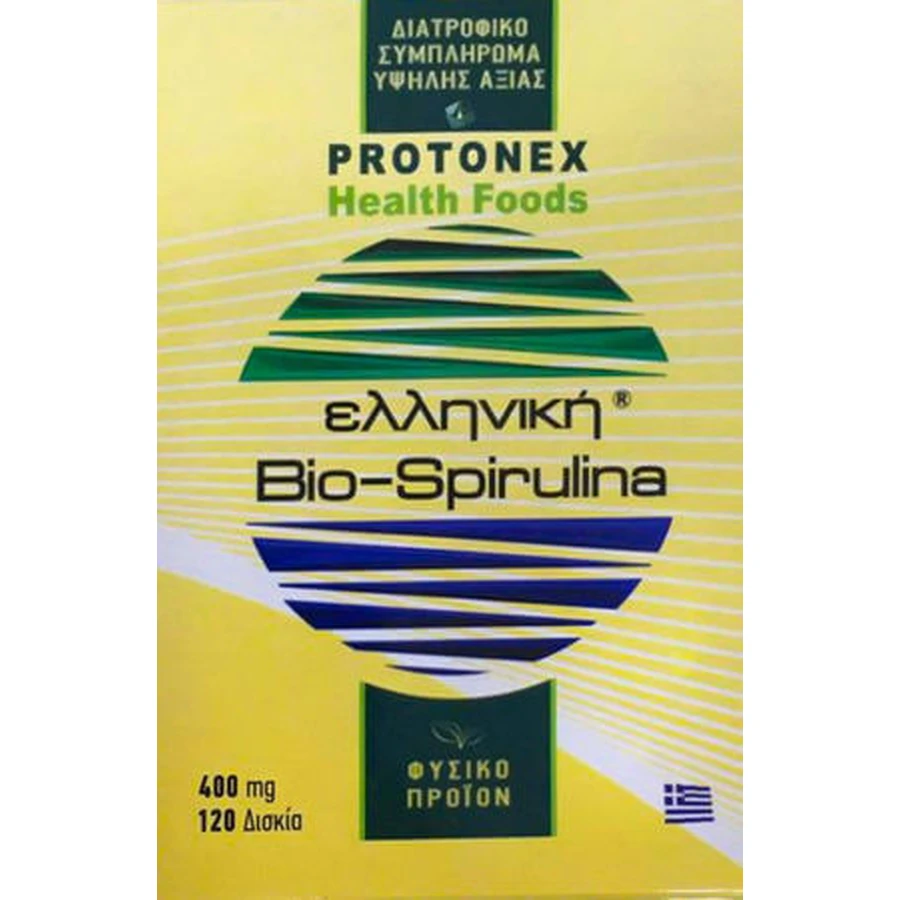 Protonex Hellenic Bio-spirulina 120 dossiers