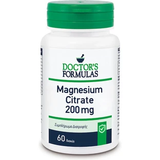 Doctor's Formulas Magnesiumcitraat 200mg 60 tabletten