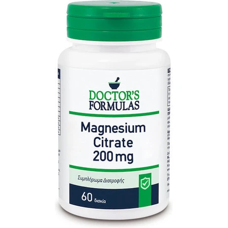 Doctor's Formulas Magnesiumcitraat 200mg 60 tabletten
