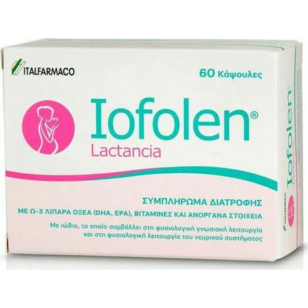 Italfarmaco Iofolen Preconcepción Complemento Alimenticio Especial 30 cáps.