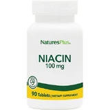 Nature's Plus Niacin Vitamin for Nervous System Health 100mg 90 Tablets