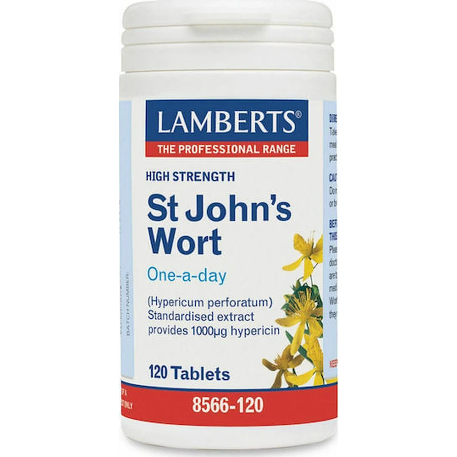 Lamberts High Strength St John's Wort 1332mg 120 files