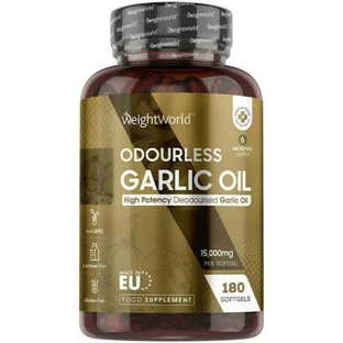 WeightWorld Geurloze Knoflookolie 180 softgels