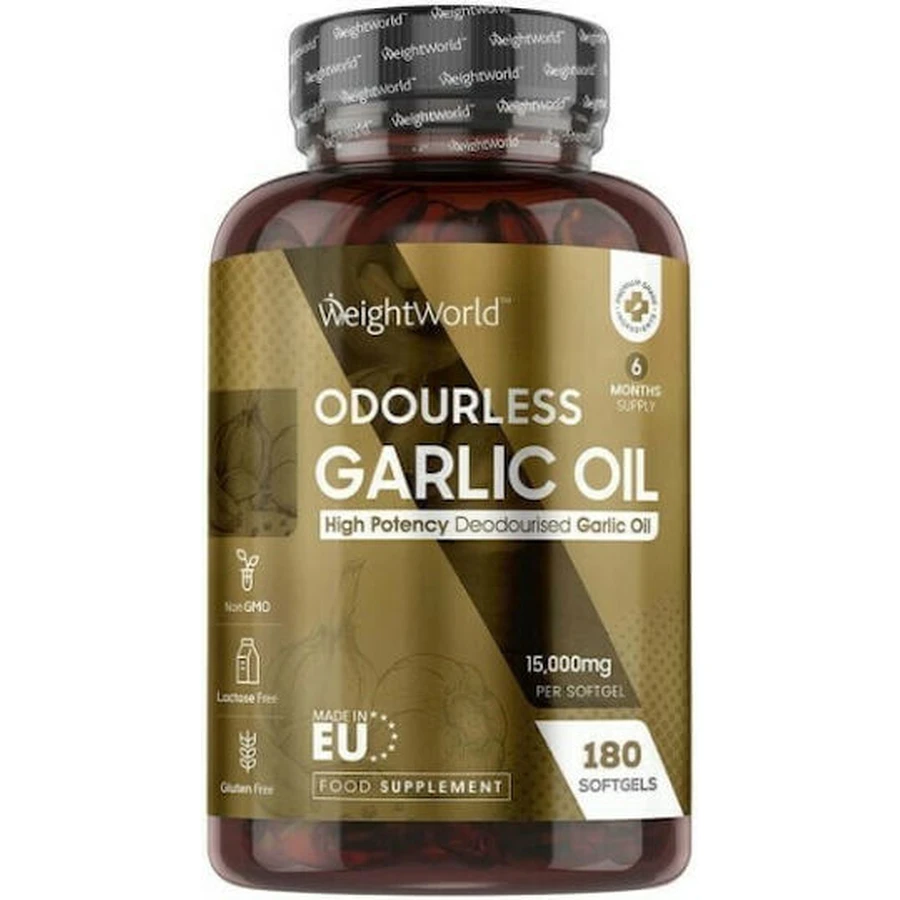WeightWorld Geurloze Knoflookolie 180 softgels