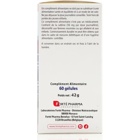 Forte Pharma LipoREDUX +Plus Schlankheitsmittel 60 Kapseln