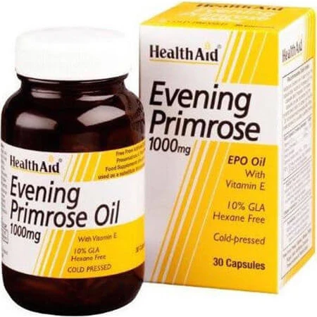 Health Aid Teunisbloemolie 1000mg Menopauzesupplement 30 caps